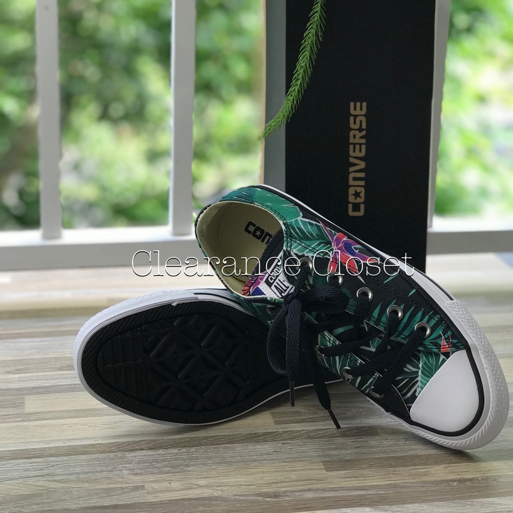 NWT Converse Ctas OX Menta/Black WMNS AUTHENTIC - Picture 4 of 8